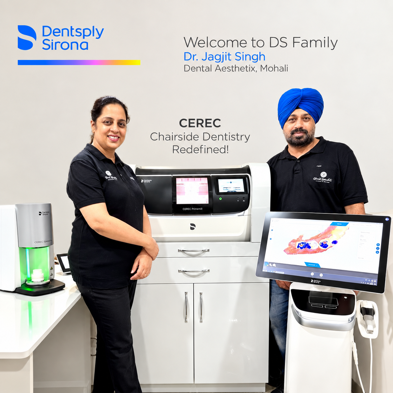 Dentsply Sirona CEREC Primemill CAD/CAM Milling Machine at Dental Aesthetix Mohali